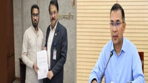প্রধানমন্ত্রীর রাজনৈতিক সহকারী পদে দায়িত্ব গ্রহণ করলেন রাশেদ