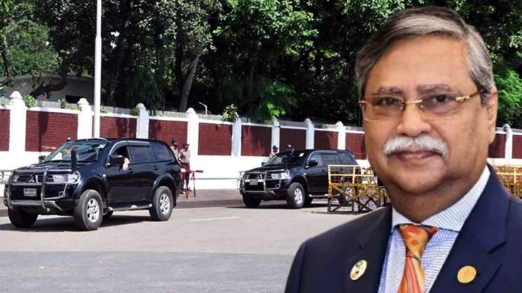 বঙ্গভবন ছাড়লেন সাবেক রাষ্ট্রপতি সাহাবুদ্দিন