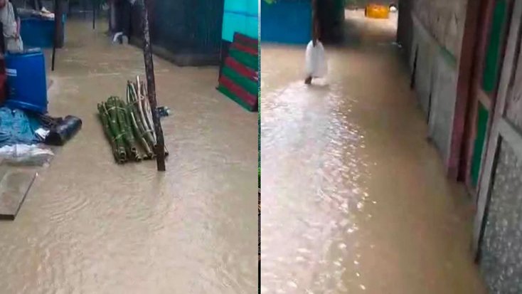 মিরসরাইয়ে পানিবন্দি শতাধিক পরিবার, ফসলের ব্যাপক ক্ষতির শঙ্কা
