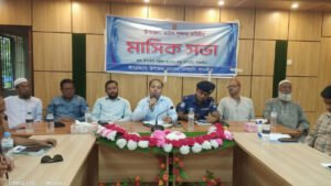 সাতক্ষীরা দেবহাটায় উপজেলা মাসিক আইন-শৃঙ্খলা কমিটির সভা অনুষ্ঠিত