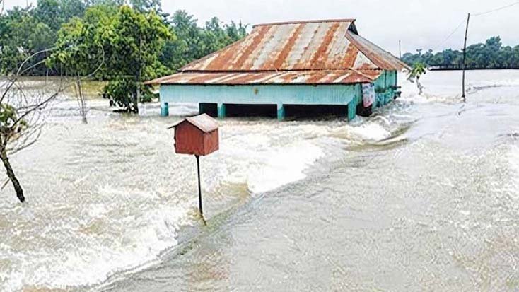 সিলেট-চট্টগ্রামে ১০ পয়েন্টে বিপৎসীমার উপরে পানি বন্যার শঙ্কা