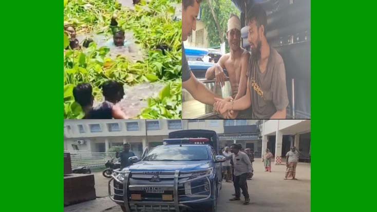৯ ঘণ্টা আত্মগোপন, অবশেষে গ্রামবাসীর হাতে আটক দুই গরু চোর